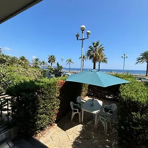 Idéal Rez-de-jardin Face à La Méditerranée , Nice France
